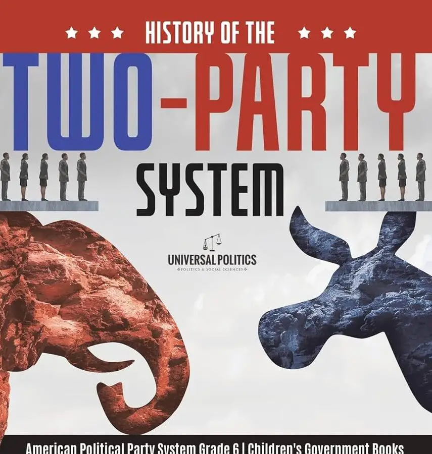 Historia del sistema bipartidista Sistema de partidos políticos estadounidense Libros gubernamentales para niños de sexto grado