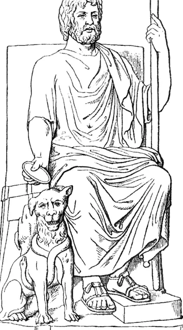 Hades, dios griego del inframundo (siendo Plutón su variante romana...
