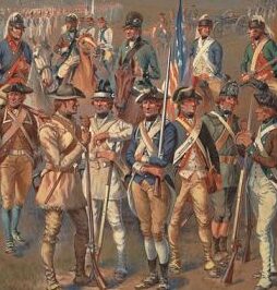 Revolución Americana: uniformes y equipo de soldados