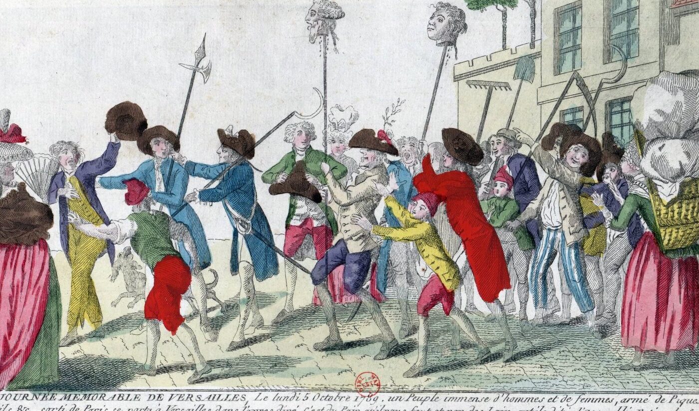 Las mujeres marchan sobre Versalles - Francia histórica